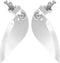 Share Goo 85x35mm RC Model Boat Water Knife Turn Fins Auxiliary Waterjet