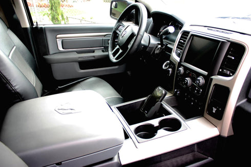 RPC Phone Holder Converts Business Card Holder to Cell Phone Holder for 2009-15 Dodge Ram Trucks