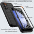 Samsung Galaxy S23 FE Case with Belt Clip Holster & Kickstand, Built-in Screen Protector, Heavy Duty Shockproof