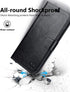 OCASE iPhone 11 Wallet Case with Card Holder - PU Leather Flip Case with Kickstand, TPU Shockproof Cover