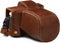MegaGear MG1863 Ever Ready Genuine Leather Camera Case for Olympus Om-D E-M5 Mark III - Brown