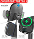 APPS2Car Universal Car Cup Phone Holder with Quick Extension Long Arm, 360 Degree Swivel for All Smartphones