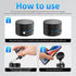 Belcompany 16/15/14/13/12 Vacuum Magnetic Suction Phone Holder, Car Suction Cup Phone Mount Stand, Foldable
