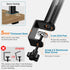 Set of 2 Studio Monitor Stands - Desktop Clamp Speaker Stands Against The Wall