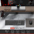 Wireless Keyboard and Mouse Combo, Quiet Click Full Size Design with Number Pad, Ergonomic Mouse with 5 DPI, 2.4G