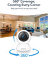 GNCC 2K 2.4/5GHz, 2-Way WiFi Cameras for Home Security, Security Camera Indoor, Baby/Pet Camera with Phone App, Motion