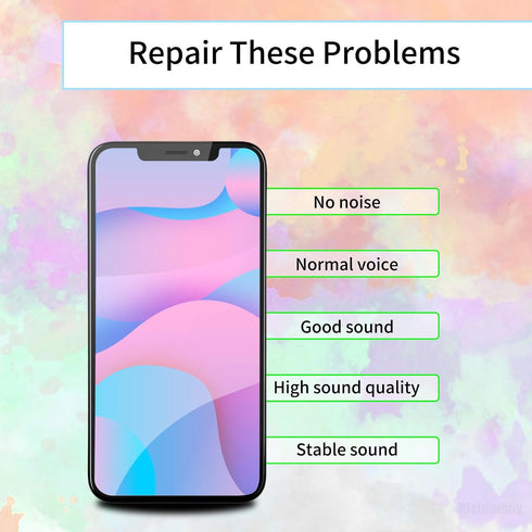 Loud Speaker Buzzer Module Replacement for iPhone 12 Pro, Assembly Loudspeaker Fix, Ringer Sound Flex Cable