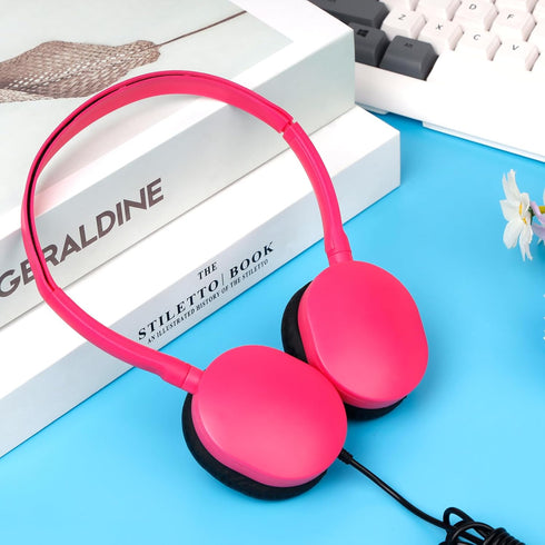 Kids Headphones Bulk 15 Pack for School Classroom, Computer Earphones Class Set for Students Multi Color