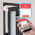 WiFi Door and Window Sensors, Tuya Smart Alarm with Free Notification APP Control, 1-Pack