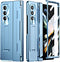 Miimall Compatible Samsung Galaxy Z Fold 5 Case, with Upgraded Hinge Protection + Camera Lens Film + Front Screen