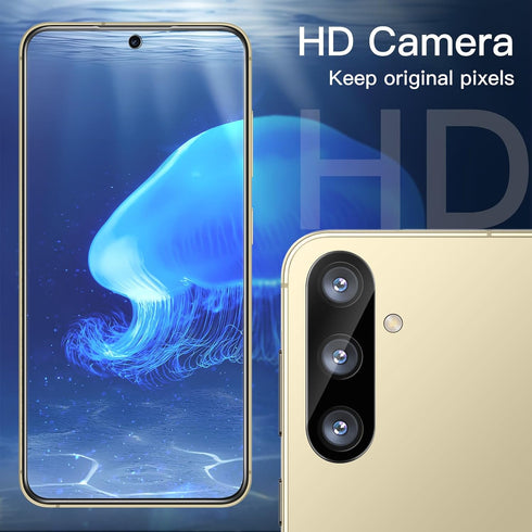 JETech 2-Pack Privacy Screen Protector for Samsung Galaxy S24 5G 6.2" with Camera Lens Protector, Anti-Spy Glass Film.