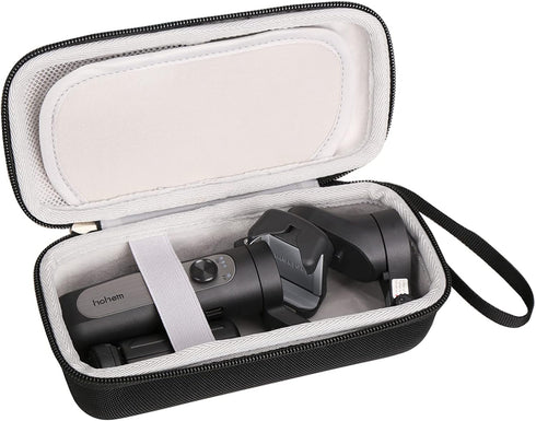 Mchoi Shockproof Carrying Case Fits for Gimbal Stabilizer for Smartphone 3-Axis Phone Gimbal, Shockproof Waterproof Black Travel Protective Case, Case Only