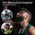 Neckband Bluetooth Headphones, 100 Hours Long Playtime Wireless Earphone, Around The Neck Wireless Earbuds, Waterproof
