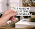 Momo Gifts (3pcs) I'll Be Crying in The Walk-in Sticker - Funny Server Quotes - Service Industry - Server Life