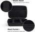 SUPVAN T50M PRO & Plus Nylon Hard Protective Travel Case, Waterproof Shockproof Scratch Resistant Carrying Case for External Hard Drive, Power Bank, Cell Phone, Cable, Cord