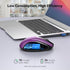 TECKNET Wireless Mouse - 2.4G Ergonomic Optical Mouse for Laptop, PC, 6 Buttons, 2600 DPI