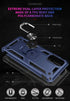 ADDIT Military Grade 15ft Drop Tested Protective Case with Magnetic Car Mount Ring Holder for Samsung Galaxy S20 fe