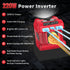 Kzreect 220W 18V 110V 1 400LM Power Inverter Compatible with Milwaukee Batteries (Battery Not Included), DC to AC