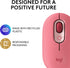 Logitech POP Mouse, Wireless Mouse with Customizable Emojis, SilentTouch Technology, Precision/Speed Scroll, Compact