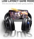 Picun B8 Bluetooth Headphones: 120 Hours Wireless, Foldable Over-Ear, Hands-Free Calls, 3EQ & Game Mode for Travel &