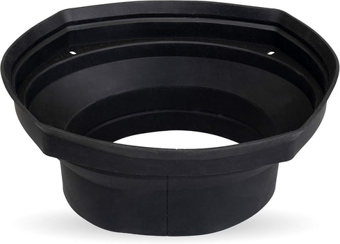 NVX XBAF69 2 Piece Universal 6x9” Silicone Rubber Speaker Baffles with Self Adhesive Foam Base Pad