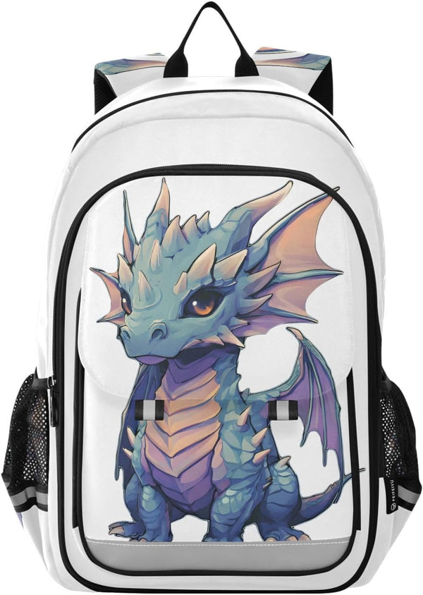 ALAZA Cute Baby Dragon Laptop Backpack Purse for Women Men Travel Bag