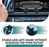 XIZAKEE 1 360 PC Gravity Mechanical Phone Holder, Degrees Air Outlet Cellphone Mount, Silicone Auto Lock Air Vent Phone