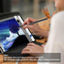 Luntak 2 Stylus Pen for Android Tablet, Tablet Pencil for iOS/Android,Rechargeable Active Stylus Pen