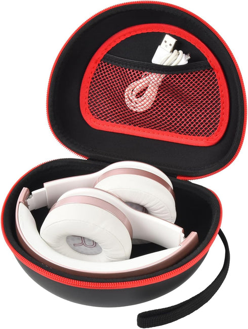 Headphone Case for TOZO HT2/Picun P26/Beats Studio Pro/Solo3/Studio3 On-Ear Headphones, Extra Large Foldable Bluetooth