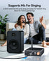 Rylithon 6.0 3.5mm/RCA, Bluetooth Receiver, Hi-Fi Adapter with Wireless Long-Range Low-Latency, Suitable for Home Audio