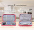 Electronic Organizer Travel USB Cable Accessories Bag, Waterproof Case for Power Bank, Charging Cords, Earphones