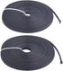 65.6 2 ft Sizes PE Cable Protectors Expandable Braided Sleeving Tubing Flexible Wire Mesh Sleeve Loom Black Wiring