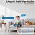 LUMAISLE 2K 3MP 2-Way 2.4G 5G Indoor Security Camera for Baby Monitor, Dog Camera AI Motion Detection, Audio Siren