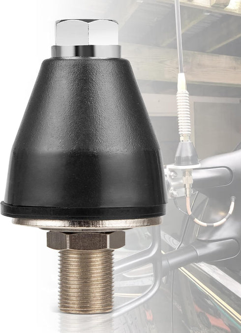 Anina Gum Drop CB Antenna Stud - 3/8''x24 Thread SO-239 Connector Compatible with
