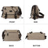 Waterproof Messenger Bag for Men, Crossbody Satchel Shoulder Bag