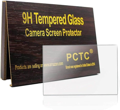 PCTC Zfc Screen Protector - Compatible with Nikon Z fc ZFC, 3 Pack 0.3mm 9H Hardness Tempered Glass