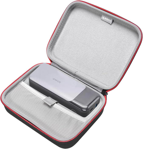 RLSOCO Carrying Case for Anker 737 Power Bank (PowerCore 24K), 24,000mAh Portable Charger - Black (Case Only)