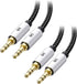 Cable Matters 2-Pack 3.5mm Audio Cable, 3ft Male to Male Auxiliary Cord for Headphones