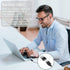 CGS-W1A USB Earbuds with USB-A to C Adapter, Clear Mic, Deep Bass, Compatible with Samsung, Laptops, Mac.