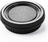 Camera Body Cap and Lens Rear Cap Cover Replacement Set for Minolta MD MC Mount Cameras, 2 Sets