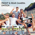 Wireless Camera Remote Control with Zoom in/Out for Android & iPhone,Versatile Shutter with Front/Rear Camera