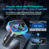 HUNDRUP 5.4 60W Player,7 Bluetooth Car Adapter Charging USB Bluetooth Adapter for Car,Wireless Fm Transmitter