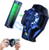 TRILINK Phone Cooler with Rechargeable Battery, Phone Cooling Fan for Gaming, Universal Clamp, RGB LEDS
