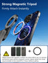 USKEYVISION 4 1 Recording(MPT-02) Magnetic Pocket Selfie Stick for iPhone with Light for MagSafe in Portable Pocket