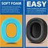 ATH M70X Ear Pads - TRANSTEK Replacement Cushions Compatible with ATH-M70X Headphones, Thicker Memory Foam