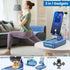 JTEMAN Cell Phone Stand with Bluetooth Speaker, HD Stereo Sound & Anti-Slip Base, Foldable Adjustable Desktop Phone