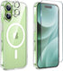 FATUOQIA for iPhone 17 Case Clear,Magnetic iPhone17 Case with Screen Protector & Camera