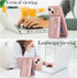 Havaya iPhone 14 Plus Case for Women, Rose Gold Leather Wallet, MagSafe Compatible, 2-in-1 Detachable Card Holder.