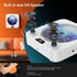 Portable CD Player with Bluetooth, Wall Mountable, FM Radio, Built-in Speakers, USB Port, AUX Input