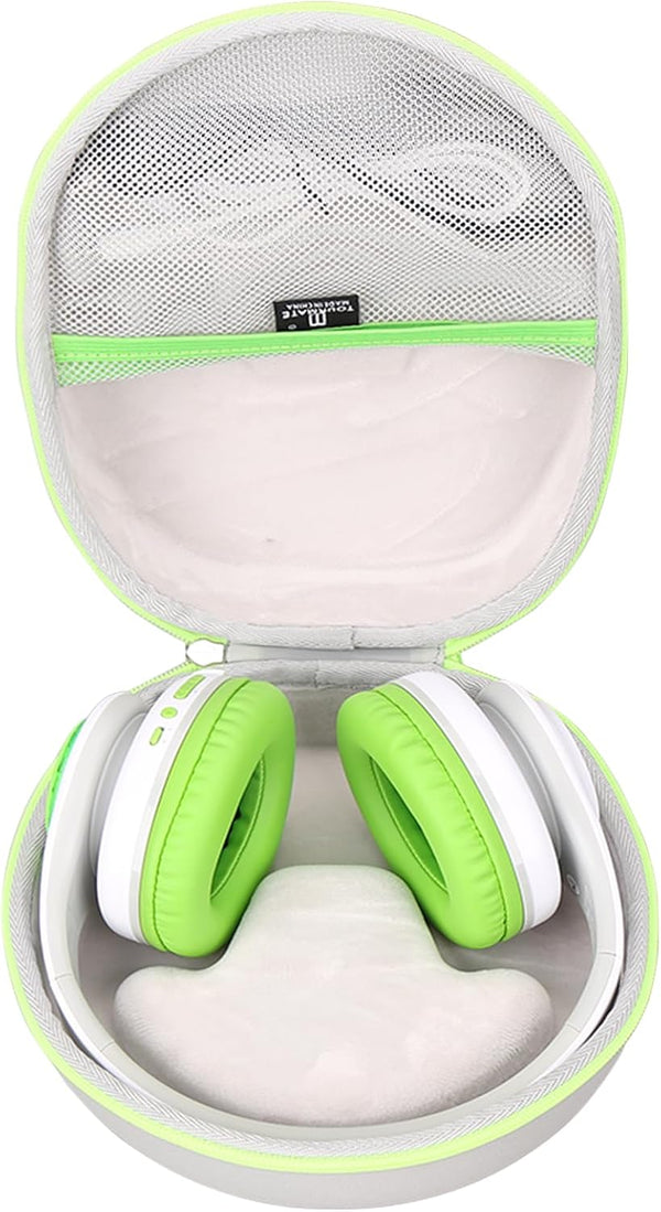 Hard Travel Case for Leapfrog LeapPods Max Kids On-Ear Headphones, Protective Storage Bag
